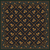 Pinecone Haven Green Rug - 8 Ft. Square