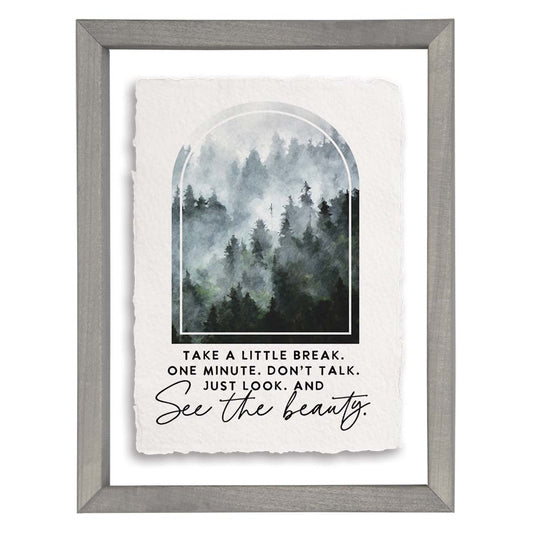 See The Beauty Wall Art