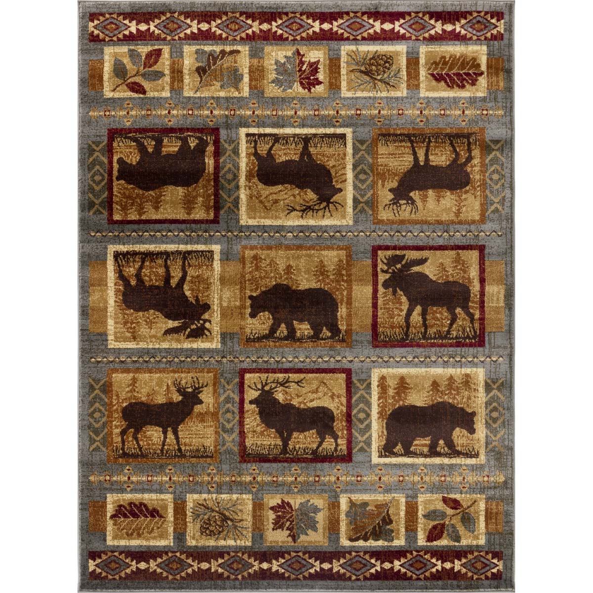 Shadows Of The Forest Rug - 5 x 7