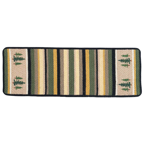Forest Pines Striped Table Runner - OUT OF STOCK UNTIL 05/20/2026