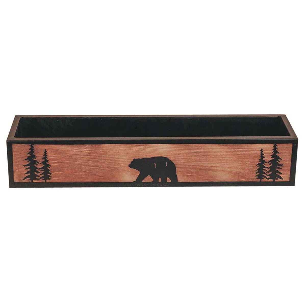 Etched Bear Trough Centerpiece