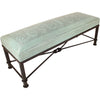 Coronado Super Bench - Western Super Bench Colonial Turquoise