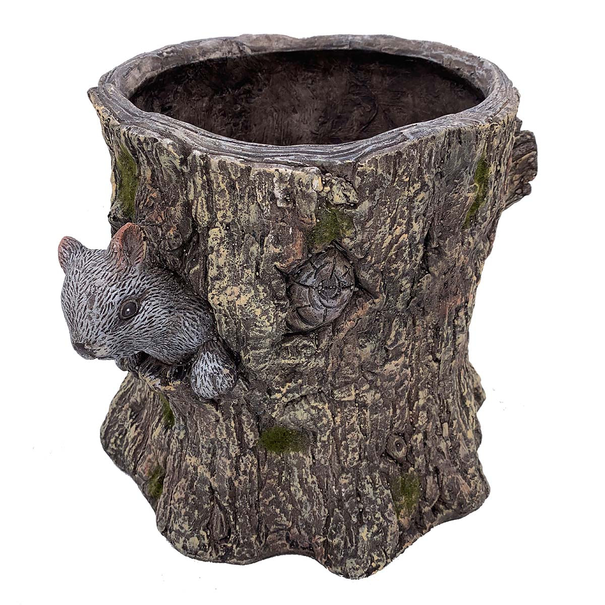Squirrel Hideaway Planter