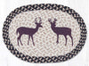 Two Bucks Oval Placemats - Set of 2