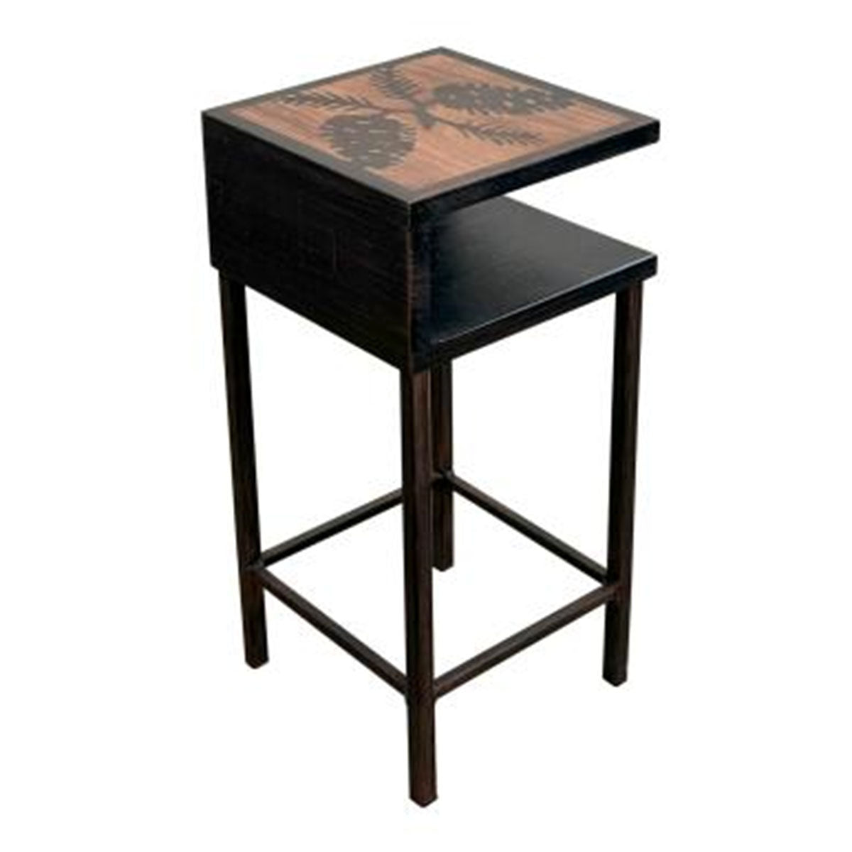 Pinecone Perch Drink Table