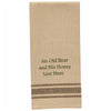 Bear & His Honey Embroidered Dishtowels - Set of 6