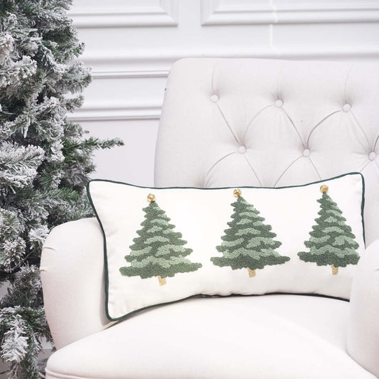 Tree Amigos Christmas Pillow