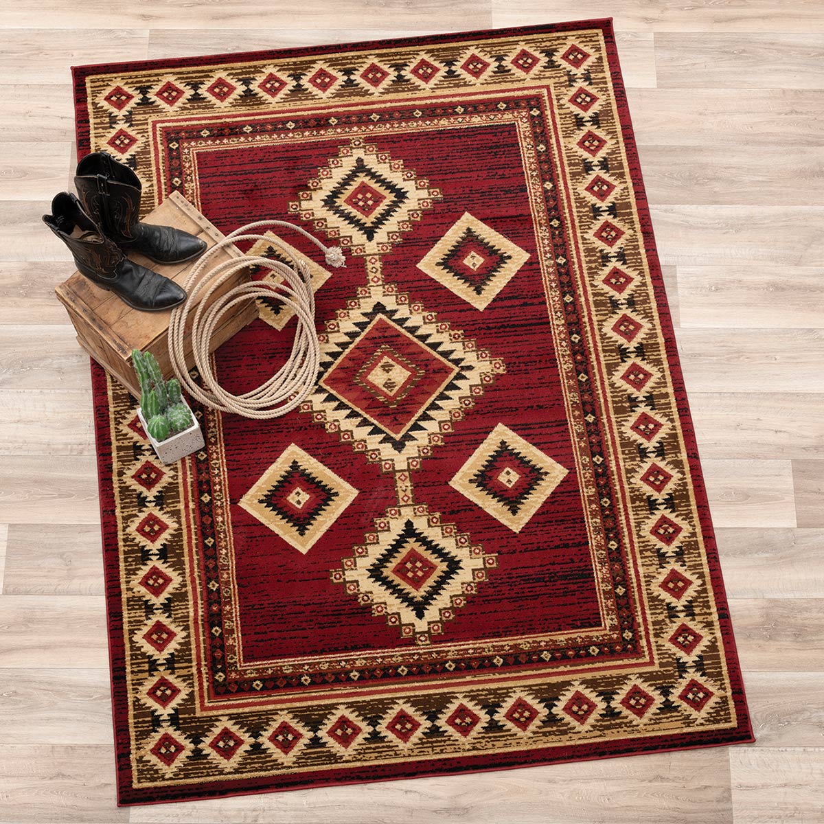 Santa Fe Sunset Rug - 5 x 7