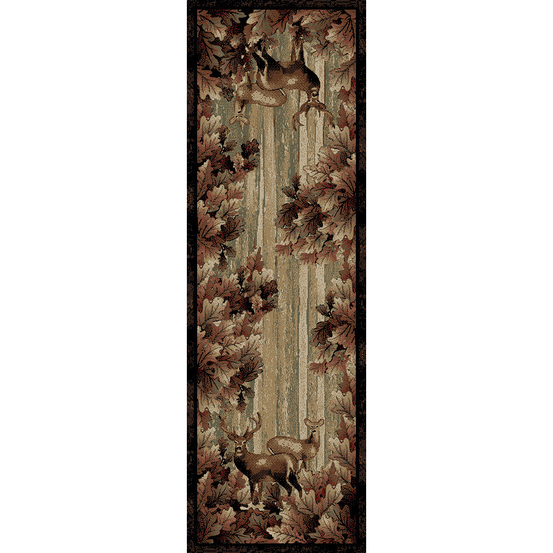 Deer Thicket Rug - 2 x 8
