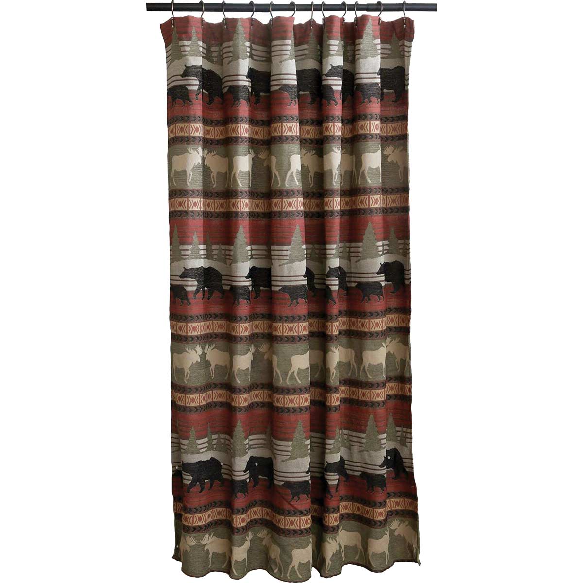 Sawtooth Canyon Shower Curtain - OUT OF STOCK UNTIL 07/03/2026