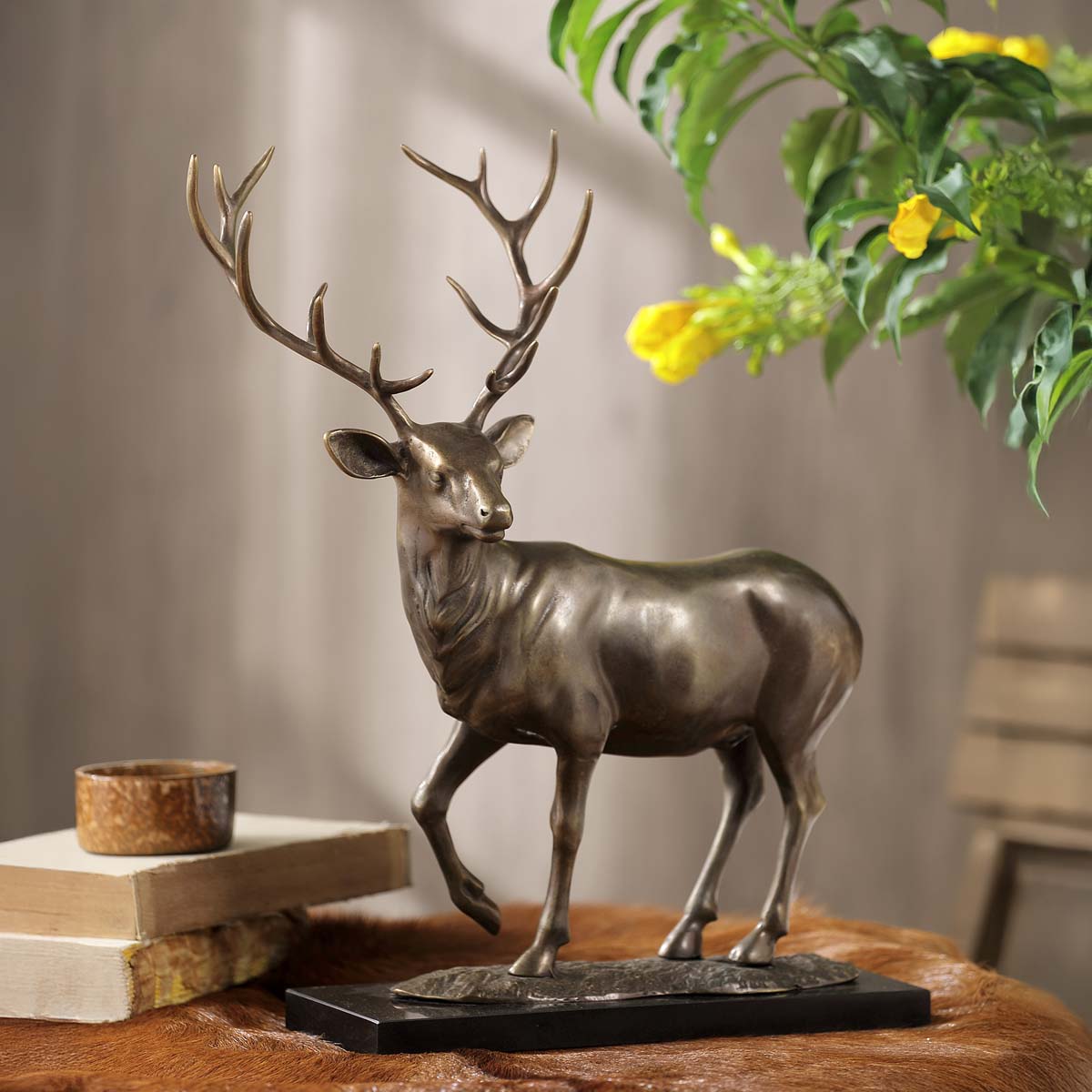 Antlered Majesty Sculpture