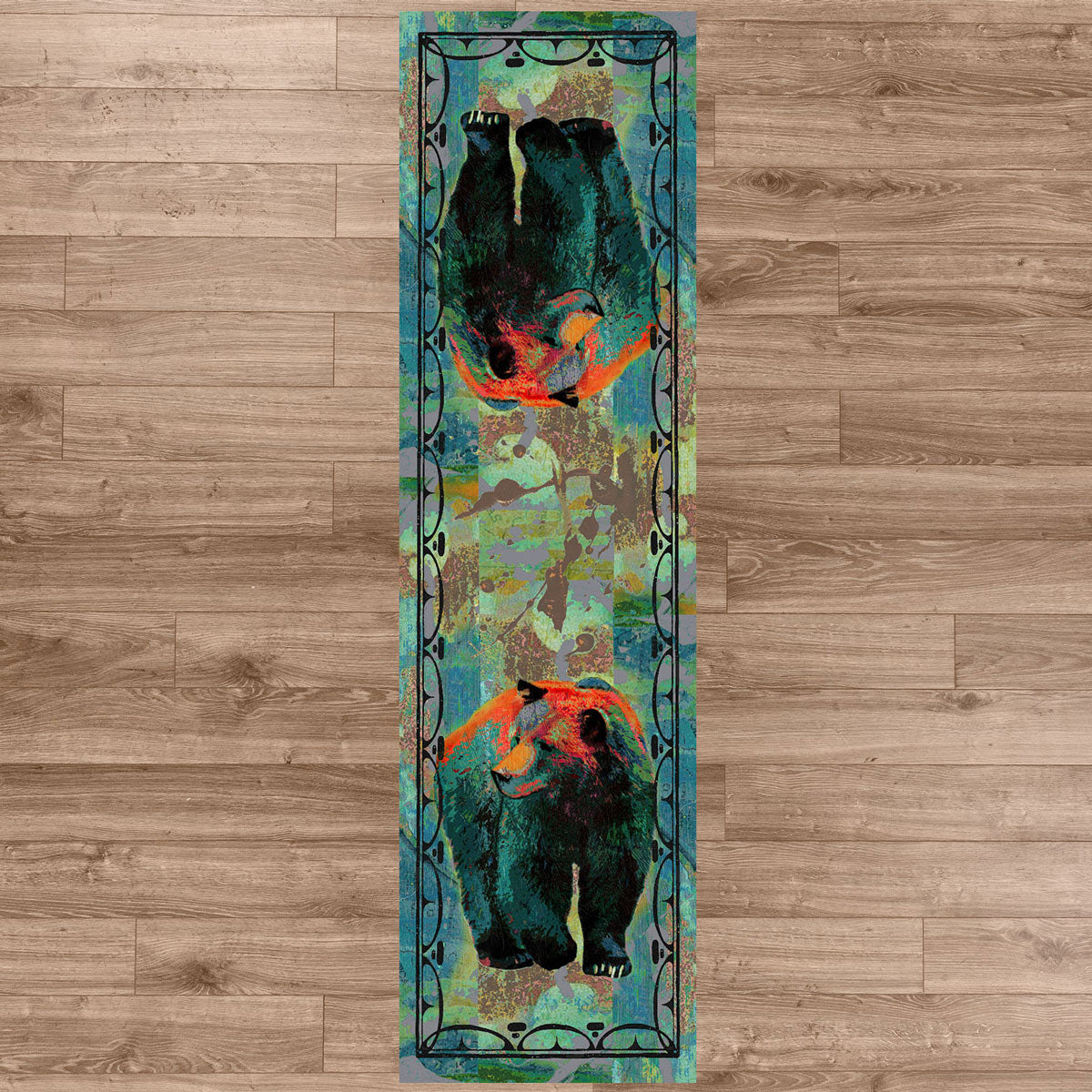 Bear Walking Rug - 2 x 8