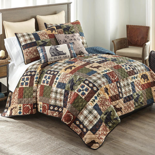 Lodge Haven Quilt Bed Set - Queen