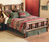 Blue Spruce Log Bear Bed - Twin