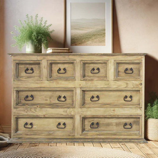 Woodland 8-Drawer Dresser - Honey