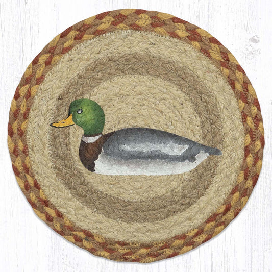 Majestic Mallard Round Trivets - Set of 3