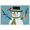 Friendly Snowman Indoor/Outdoor Rug - 20 x 30