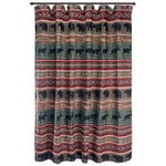 Yukon River Bear & Moose Shower Curtain