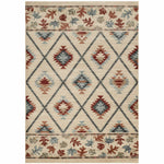 Wasatch Ivory Rug - 5 x 8
