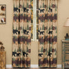 Cozy Cabin Bears Lined Drapes