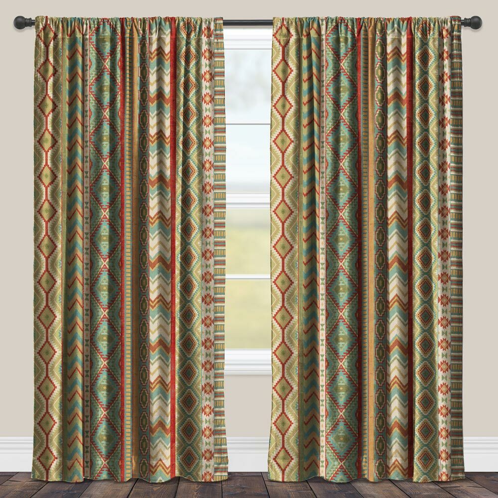 Pueblo Valley Blackout Window Panel - 95 Inch