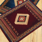 Tuscon Burgundy Rug - 4 x 5 - OUT OF STOCK UNTIL 06/19/2026