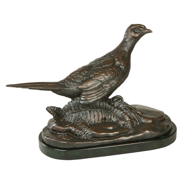 Hen Pheasant Sculpture