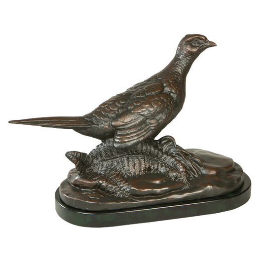 Hen Pheasant Sculpture