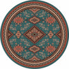 Rhinestone River Rug - 8 Ft. Round