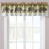 Lake Sunset Bears Valance