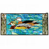 Wood Ducks Stained Glass Window