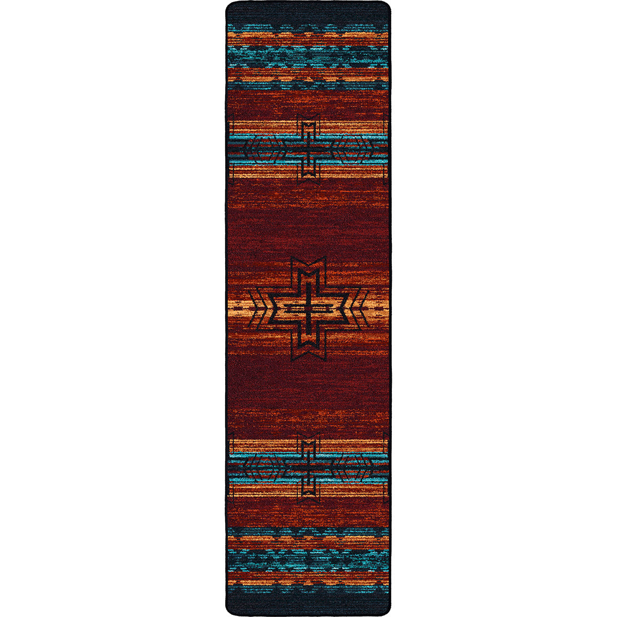 Fire & Sky Rug - 2 x 8