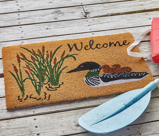 Welcome Loon Doormat