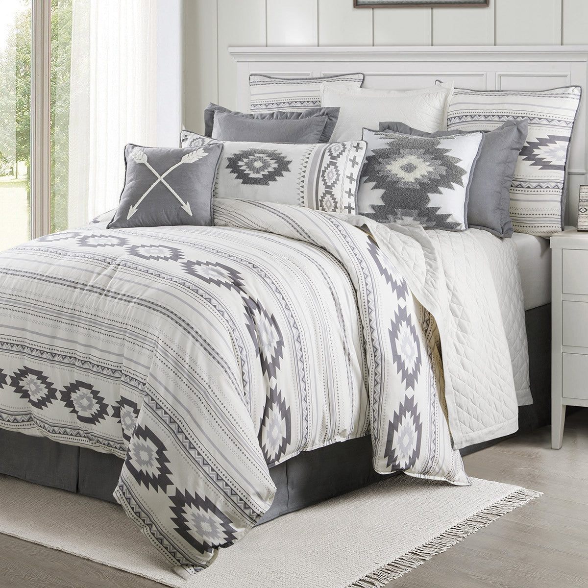 Taos Frost Bed Set - King