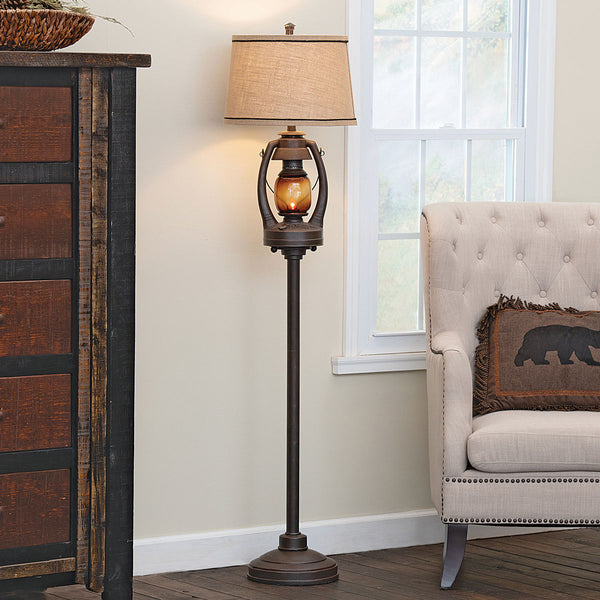 Vintage Lantern Floor Lamp