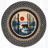 Dream Bear Skies Round Rug