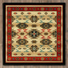 Fiery Gorge Canyon Rug - 8 Ft. Square
