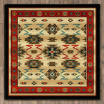 Fiery Gorge Canyon Rug - 8 Ft. Square