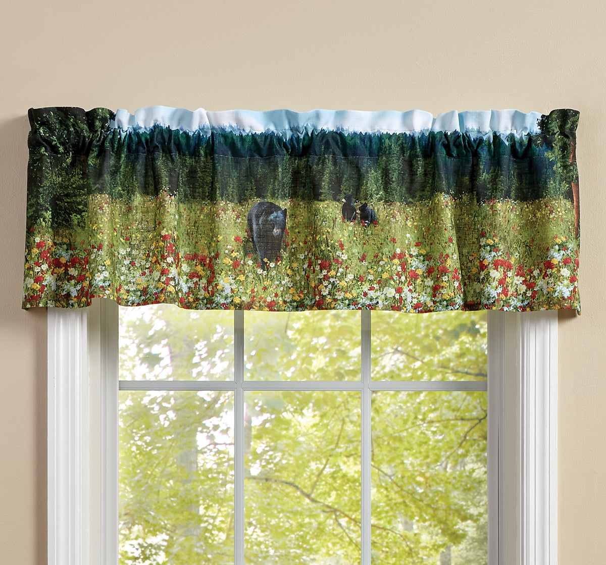 Springtime Bears Valance