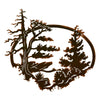 Desert Pine Metal Wall Art