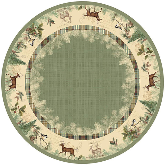 Woodland Spring Round Tablecloth - OUT OF STOCK UNTIL 09/18/2026