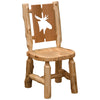 Log Cut-Out Side Chair - Moose