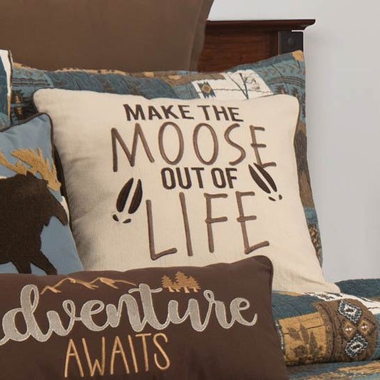 Wildlife Lakeside Trails Accent Pillow