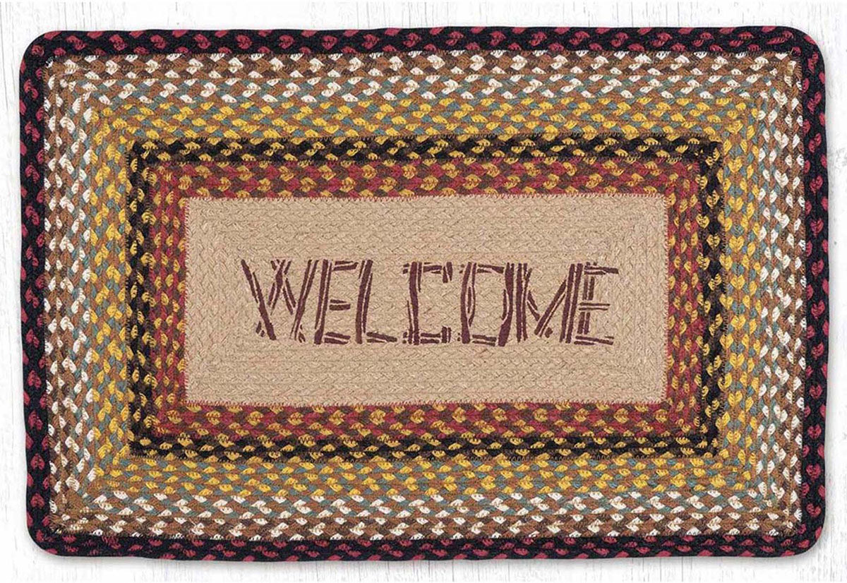 Blissful Hello Patch Rug