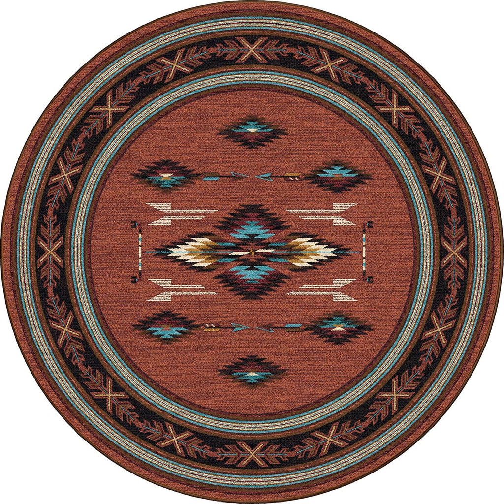 Canyon Winds Rug - 8 Ft. Round