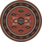 Canyon Winds Rug - 8 Ft. Round
