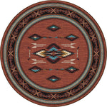 Canyon Winds Rug - 8 Ft. Round