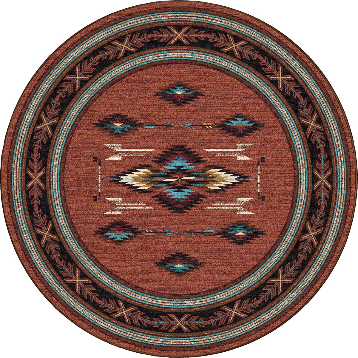 Canyon Winds Rug - 8 Ft. Round