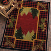 Plaid Woodsman Rug - 8 x 11