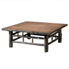 Black Forest Hickory Natural Bark Cocktail Table